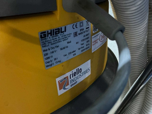 2025 ghibli&wirbel as 400 p stof/waterzuiger - afbeelding 4 van  4
