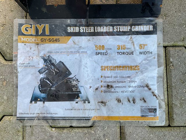 2025 giyi gy-sg45 schranklader - afbeelding 11 van  12