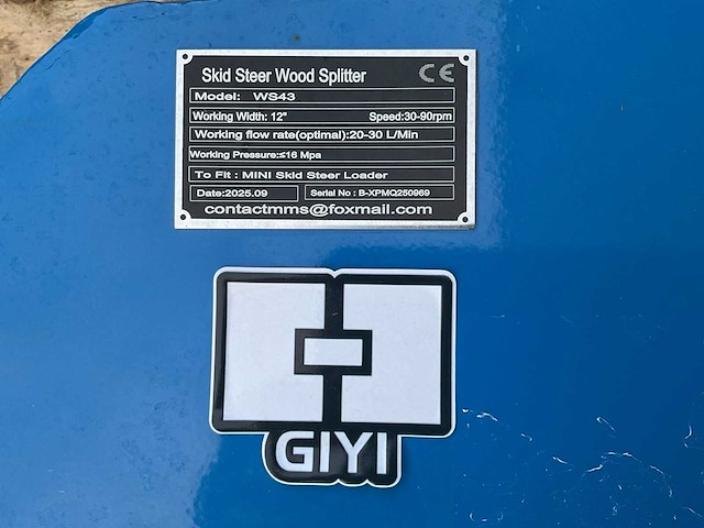 2025 giyi ws43 schranklader - afbeelding 3 van  10