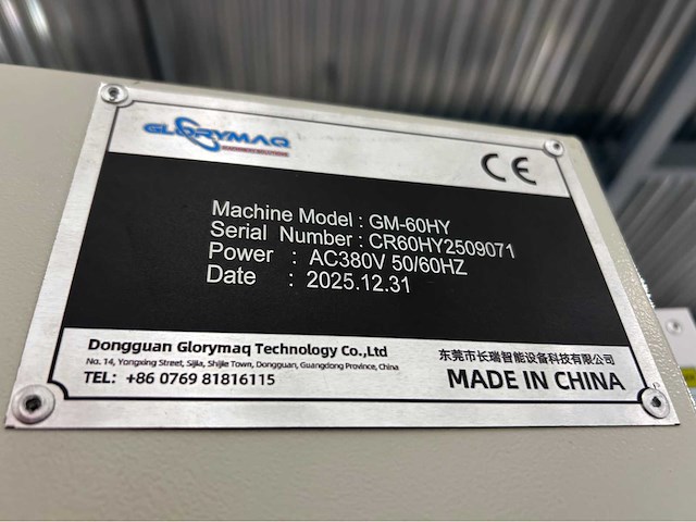 2025 glorymaq gm-60hy cnc-draaibank - afbeelding 12 van  19