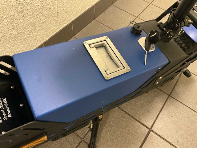 2025 hank electrische e-scoot scootmobiel - blauw - afbeelding 2 van  22