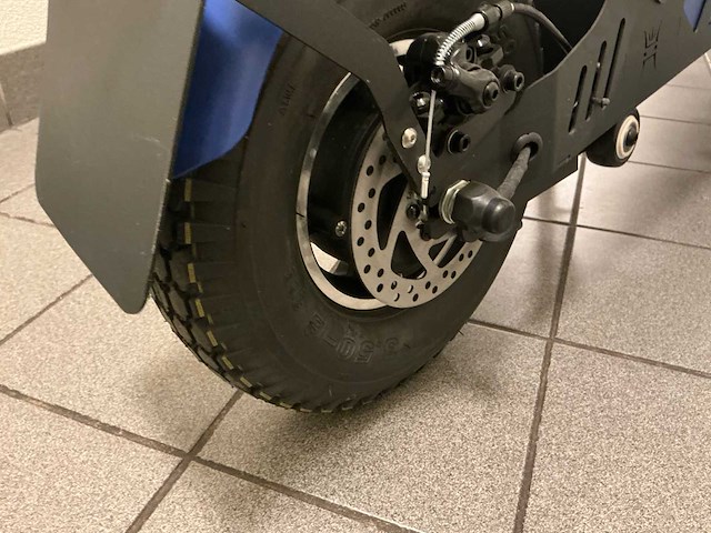 2025 hank electrische e-scoot scootmobiel - blauw - afbeelding 6 van  22