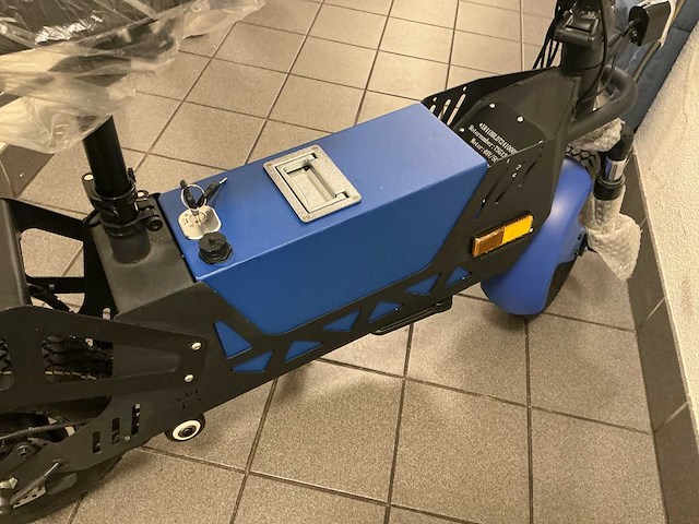 2025 hank electrische e-scoot scootmobiel - blauw - afbeelding 7 van  22