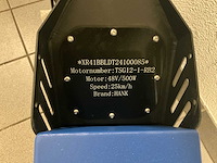 2025 hank electrische e-scoot scootmobiel - blauw - afbeelding 10 van  22