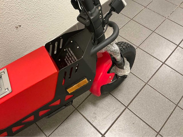2025 hank electrische e-scoot scootmobiel - rood - afbeelding 2 van  31