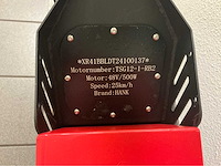 2025 hank electrische e-scoot scootmobiel - rood - afbeelding 22 van  31