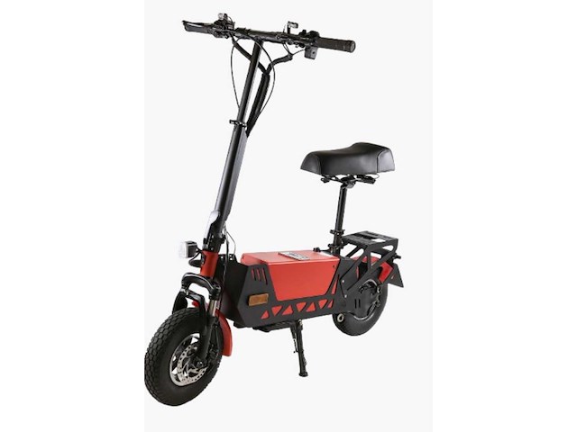 2025 hank electrische e-scoot scootmobiel - rood - afbeelding 12 van  31