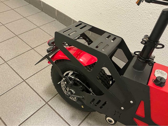 2025 hank electrische e-scoot scootmobiel - rood - afbeelding 31 van  31