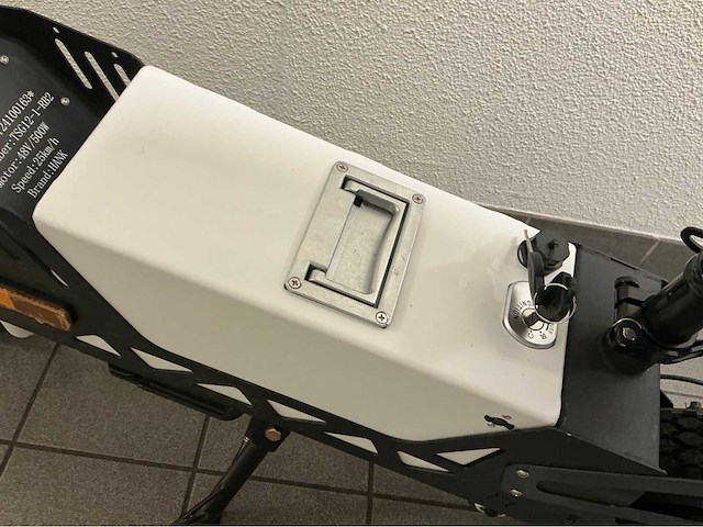 2025 hank electrische e-scoot scootmobiel - wit - afbeelding 8 van  25