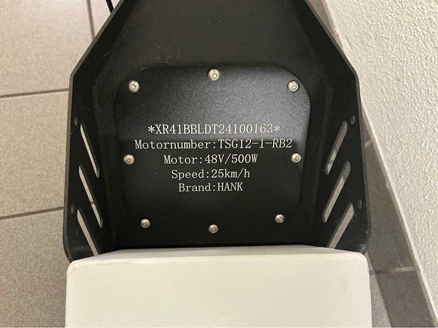 2025 hank electrische e-scoot scootmobiel - wit - afbeelding 18 van  25