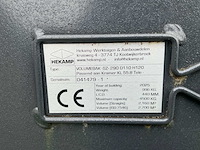 2025 hekamp sz-290 d110 h120 graafbak - afbeelding 5 van  5