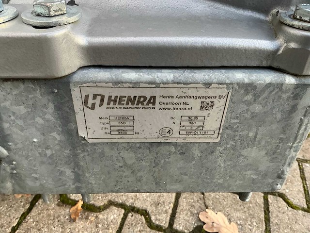 2025 henra aanhangwagens b.v. machinetransporter - afbeelding 11 van  20