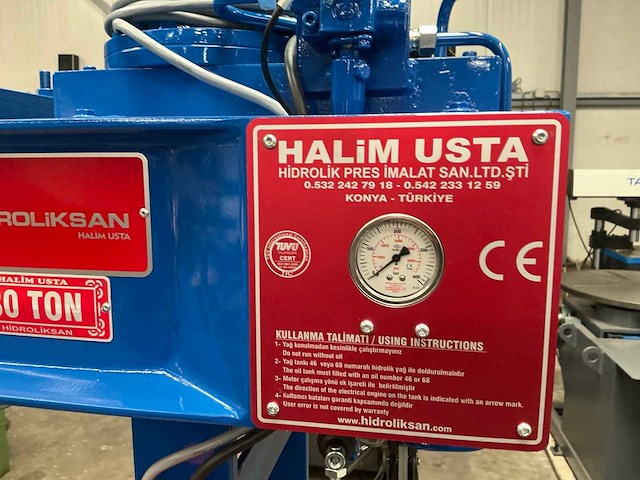 2025 hidroliksan hd30 garagepers 30ton - afbeelding 2 van  15