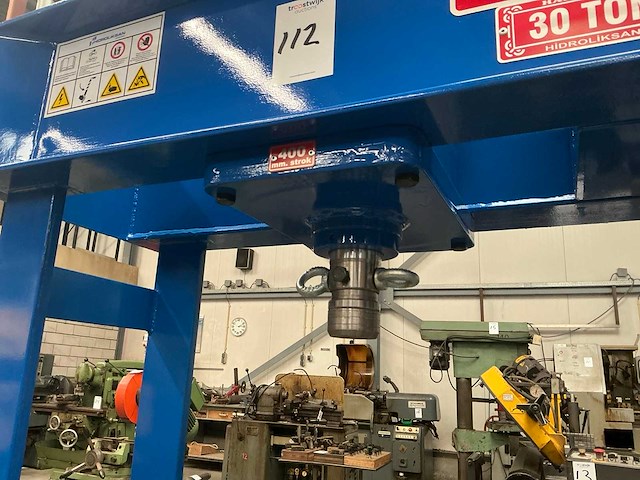 2025 hidroliksan hd30 garagepers 30ton - afbeelding 6 van  15