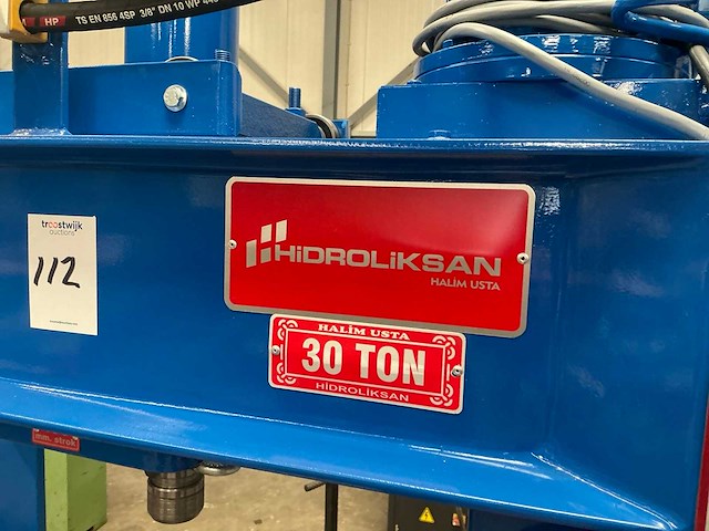 2025 hidroliksan hd30 garagepers 30ton - afbeelding 15 van  15