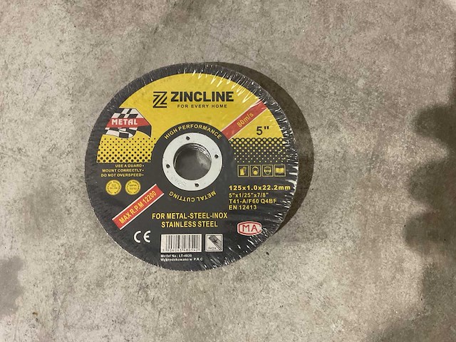 2025 high performance abrasives 125 mm slijpschijf 300stuk - afbeelding 3 van  5