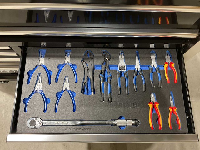 2025 hoffstahl deutschland xxxl gereedschapswagen gevuld - afbeelding 3 van  12