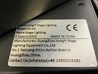 2025 hong yi hy-09 led moving head (2x) - afbeelding 3 van  6