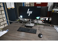 2025 hp prodesk 4 mini g1i windows 11 pro intel core ultra 5 235t desktop inclusief 1 monitor - afbeelding 1 van  3