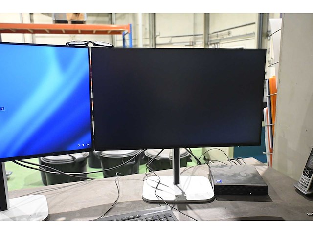 2025 hp prodesk 4 mini g1i windows 11 pro intel core ultra 5 235t desktop inclusief 2 monitoren - afbeelding 3 van  5