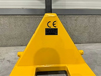 2025 hpt-a 2500 geel hand hydraulische palletwagen - afbeelding 4 van  15