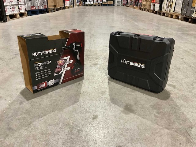 2025 huttenberg 3 in 1 versatile power tool 36v 4.0ah slagmoersleutel - afbeelding 1 van  22