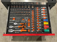 2025 huttenberg 4 la titan vault pro grijs gereedschapswagen - afbeelding 14 van  15