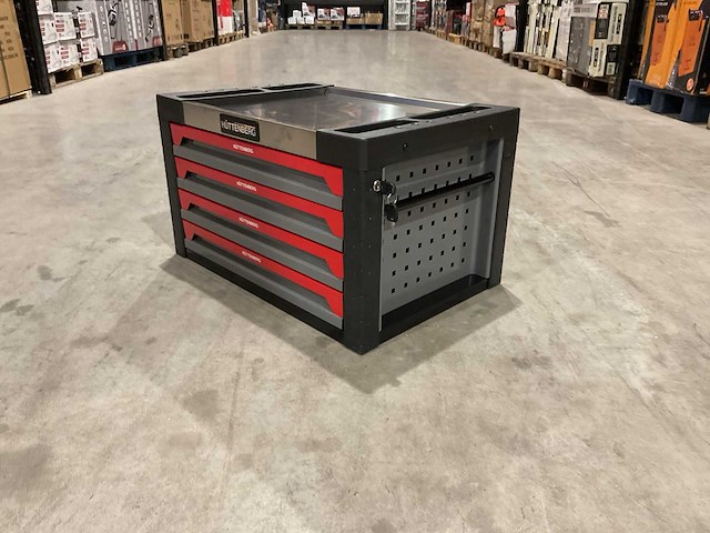 2025 huttenberg 4 la titan vault pro grijs gereedschapswagen - afbeelding 13 van  13