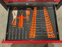 2025 huttenberg 4 la titan vault pro grijs gereedschapswagen - afbeelding 6 van  13