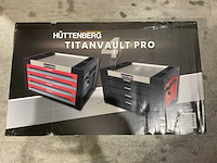2025 huttenberg 4 la titan vault pro oranje gereedschapkist - afbeelding 2 van  16