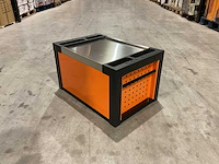 2025 huttenberg 4 la titan vault pro oranje gereedschapkist - afbeelding 4 van  11