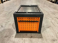 2025 huttenberg 4 la titan vault pro oranje gereedschapkist - afbeelding 4 van  16