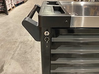 2025 huttenberg 7 lade titanvault pro gereedschapswagen - afbeelding 3 van  21