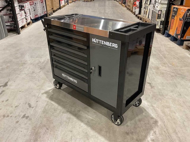 2025 huttenberg 7 lade titanvault pro gereedschapswagen - afbeelding 10 van  21