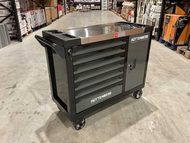 2025 huttenberg 7 lade titanvault pro gereedschapswagen - afbeelding 4 van  21