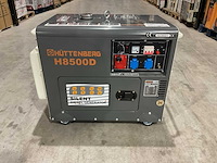 2025 huttenberg diesel h8500d stroomgenerator - afbeelding 12 van  20