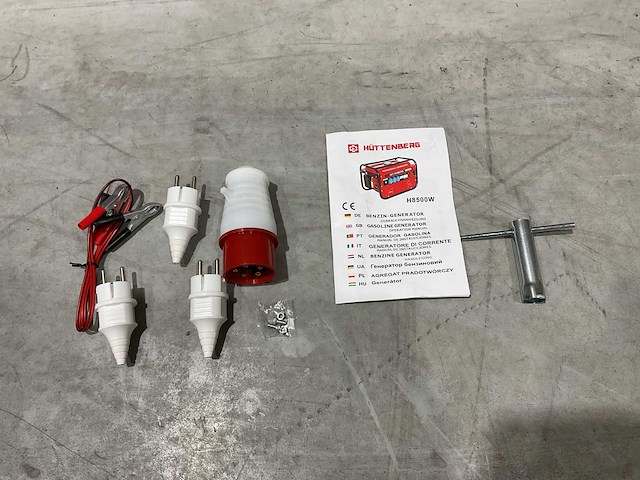2025 huttenberg h8500 op wielen met accu stroomgenerator - afbeelding 9 van  53