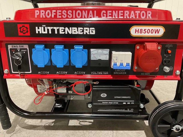 2025 huttenberg h8500 op wielen met accu stroomgenerator - afbeelding 16 van  53