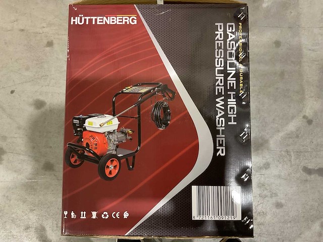 2025 huttenberg h8500psi hogedrukreiniger - afbeelding 11 van  17
