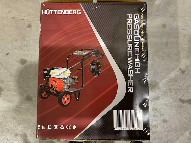 2025 huttenberg h8500psi hogedrukreiniger - afbeelding 9 van  17