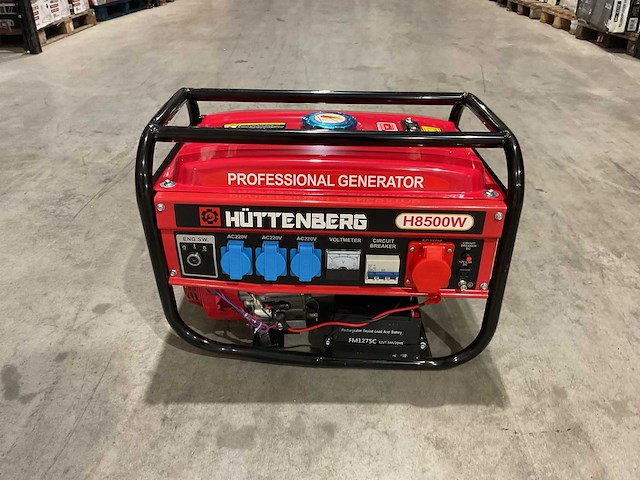 2025 huttenberg h8500w met accu stroomgenerator - afbeelding 12 van  14