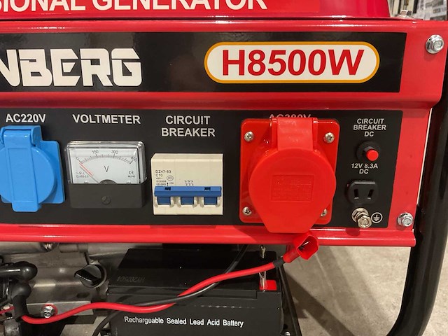 2025 huttenberg h8500w met accu stroomgenerator - afbeelding 17 van  19
