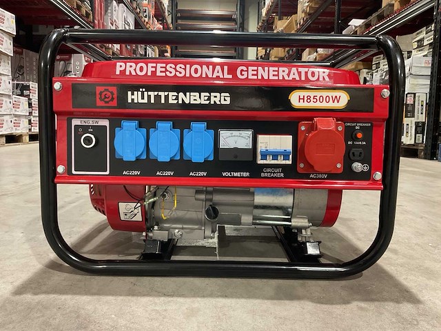 2025 huttenberg h8500w stroomgenerator - afbeelding 6 van  9