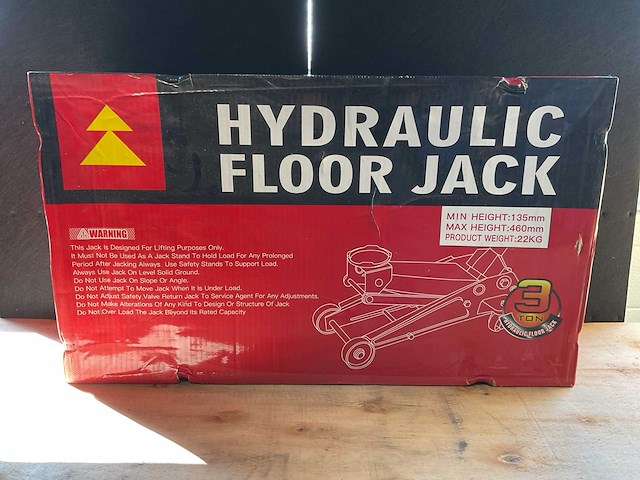 2025 hydraulic floor jack 3 ton garagekrik - afbeelding 1 van  4