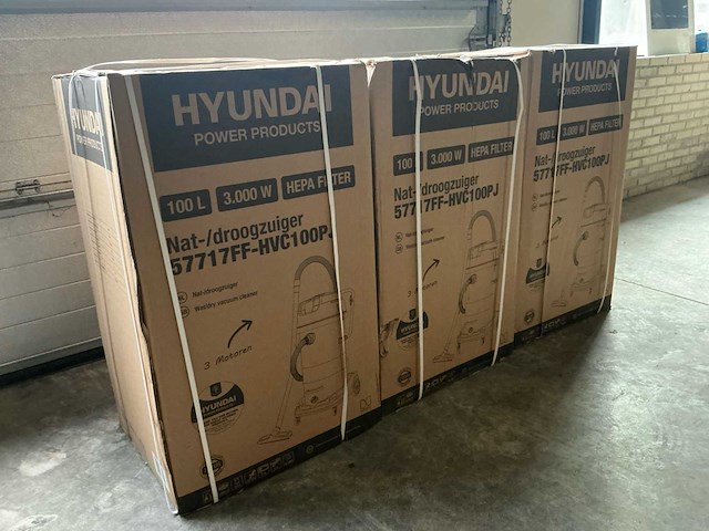 2025 hyundai hvc100pj industriële stofzuiger - afbeelding 2 van  5