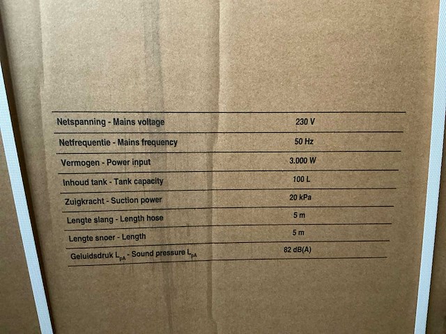 2025 hyundai hvc100pj industriële stofzuiger - afbeelding 3 van  5