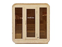 2025 intorelax cube 250x230x210 cm lun2310 sauna - afbeelding 4 van  10