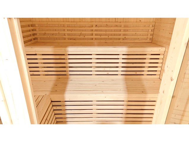 2025 intorelax cube 250x230x210 cm lun2310 sauna - afbeelding 2 van  10