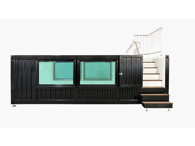 2025 intorelax spa zwart/wit 580x240x180 cm zwembad - afbeelding 8 van  14