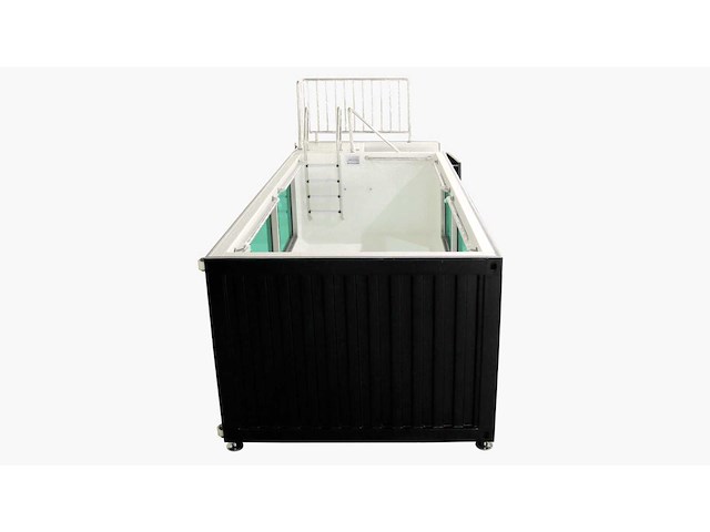 2025 intorelax spa zwart/wit 580x240x180 cm zwembad - afbeelding 12 van  12